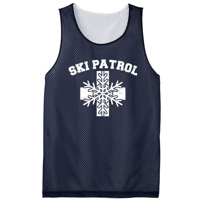 Ski Patrol Mesh Reversible Basketball Jersey Tank