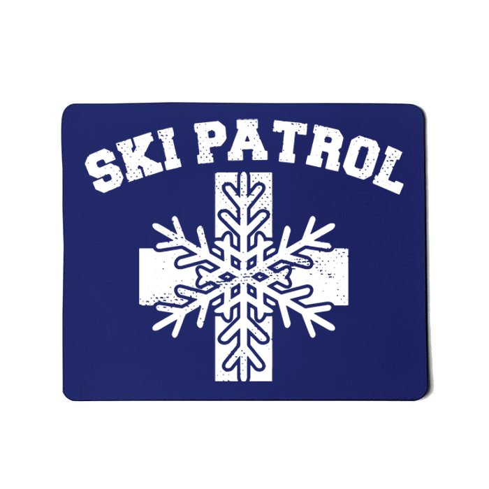 Ski Patrol Mousepad