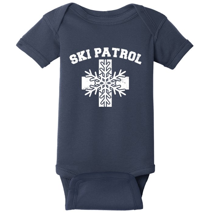 Ski Patrol Baby Bodysuit