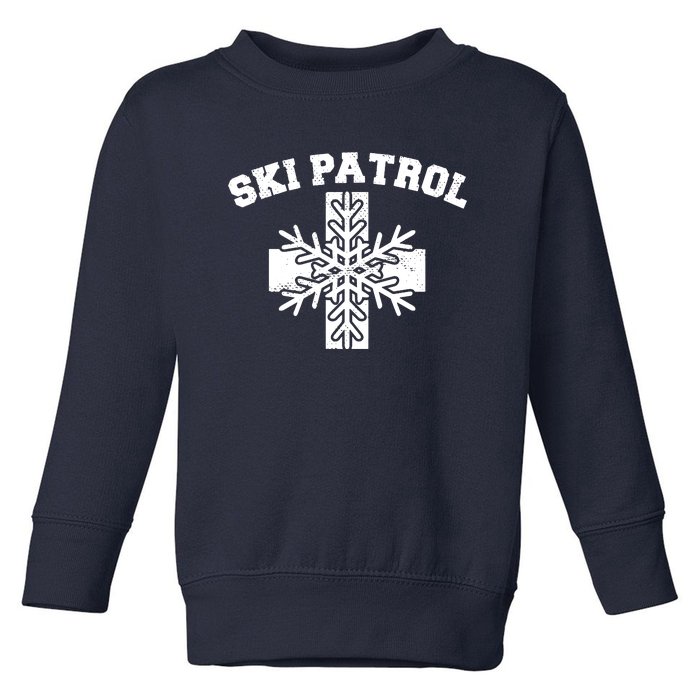 Ski Patrol Toddler Sweatshirt