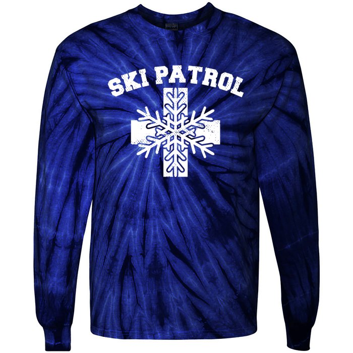 Ski Patrol Tie-Dye Long Sleeve Shirt