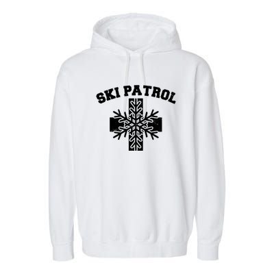 Ski Patrol Garment-Dyed Fleece Hoodie