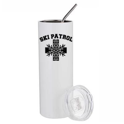 Ski Patrol Stainless Steel Tumbler