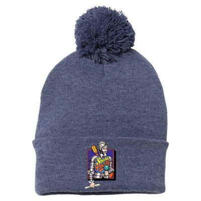 Sonora Poncena Salsa Dura Pom Pom 12in Knit Beanie
