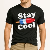 Summer Popsicle Stay Cool Funny Bomb Retro 80s Pop Gift Cooling Performance Crew T-Shirt