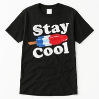 Summer Popsicle Stay Cool Funny Bomb Retro 80s Pop Gift Tall T-Shirt
