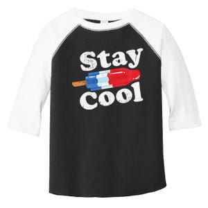 Summer Popsicle Stay Cool Funny Bomb Retro 80s Pop Gift Toddler Fine Jersey T-Shirt