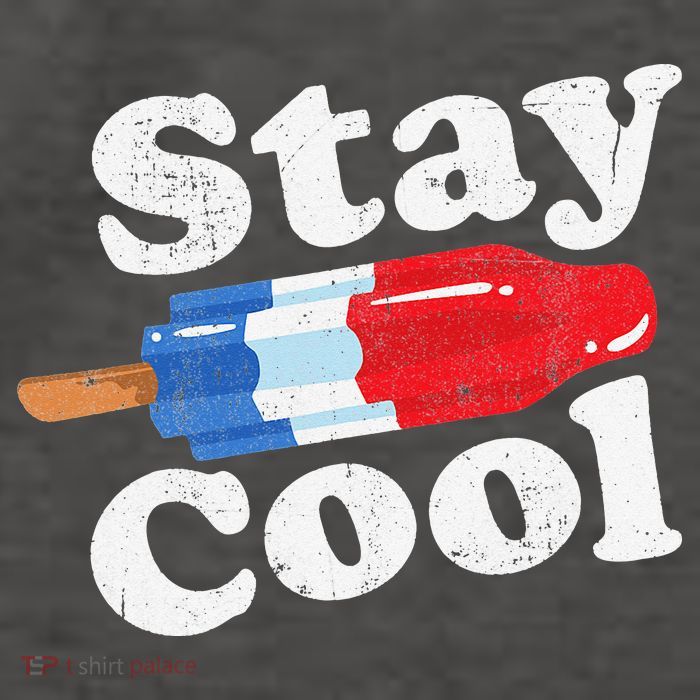 Summer Popsicle Stay Cool Funny Bomb Retro 80s Pop Gift Vector Backpack