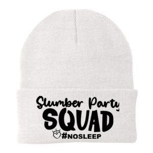 Slumber Party Squad No Sleep, Girl's Weekend Knit Cap Winter Beanie