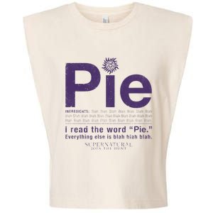 Supernatural Pie Garment-Dyed Women's Muscle Tee