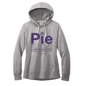 Supernatural Pie Women's Fleece Hoodie