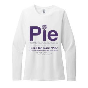 Supernatural Pie Womens CVC Long Sleeve Shirt