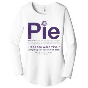 Supernatural Pie Women's Perfect Tri Tunic Long Sleeve Shirt