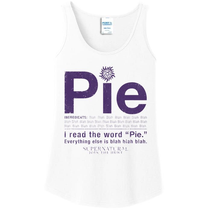 Supernatural Pie Ladies Essential Tank