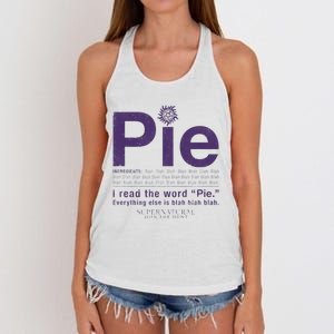 Supernatural Pie Women's Knotted Racerback Tank