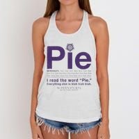 Supernatural Pie Women's Knotted Racerback Tank