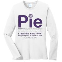 Supernatural Pie Ladies Long Sleeve Shirt