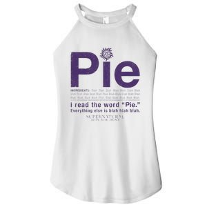 Supernatural Pie Women's Perfect Tri Rocker Tank