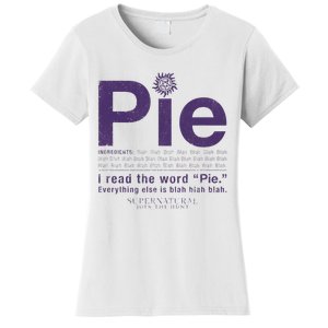 Supernatural Pie Women's T-Shirt