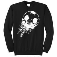 Soccer Player Sports Vintage Men Soccer Ball Sweatshirt