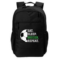 Soccer Player Soccer Lover Eat Sleep Soccer Repeat Backpack
