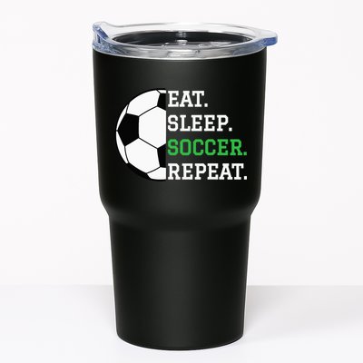 Soccer Player Soccer Lover Eat Sleep Soccer Repeat Tumbler