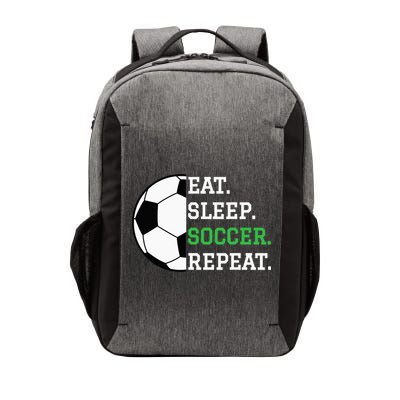 Soccer Player Soccer Lover Eat Sleep Soccer Repeat Vector Backpack