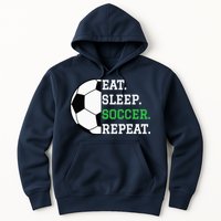 Soccer Player Soccer Lover Eat Sleep Soccer Repeat Hoodie