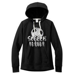 Soccer Player Soccer Nana Soccer Lover Sport Women's Fleece Hoodie