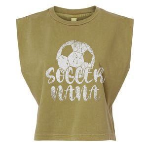 Soccer Player Soccer Nana Soccer Lover Sport Garment-Dyed Women's Muscle Tee