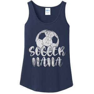 Soccer Player Soccer Nana Soccer Lover Sport Ladies Essential Tank