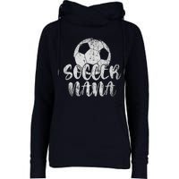 Soccer Player Soccer Nana Soccer Lover Sport Womens Funnel Neck Pullover Hood