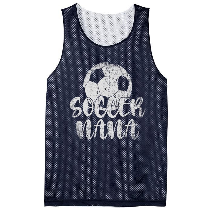 Soccer Player Soccer Nana Soccer Lover Sport Mesh Reversible Basketball Jersey Tank