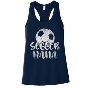 Soccer Player Soccer Nana Soccer Lover Sport Women's Racerback Tank