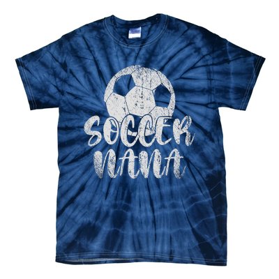 Soccer Player Soccer Nana Soccer Lover Sport Tie-Dye T-Shirt