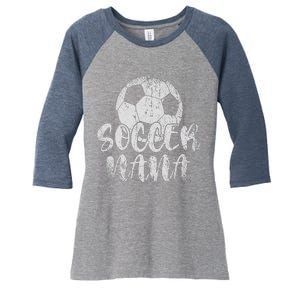 Soccer Player Soccer Nana Soccer Lover Sport Women's Tri-Blend 3/4-Sleeve Raglan Shirt