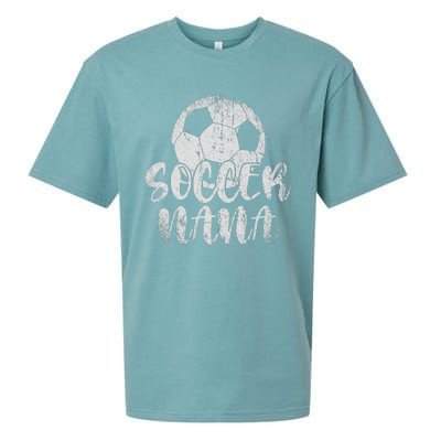 Soccer Player Soccer Nana Soccer Lover Sport Sueded Cloud Jersey T-Shirt