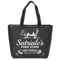 Satriales Pork Store Kearny New Jersey Zip Tote Bag