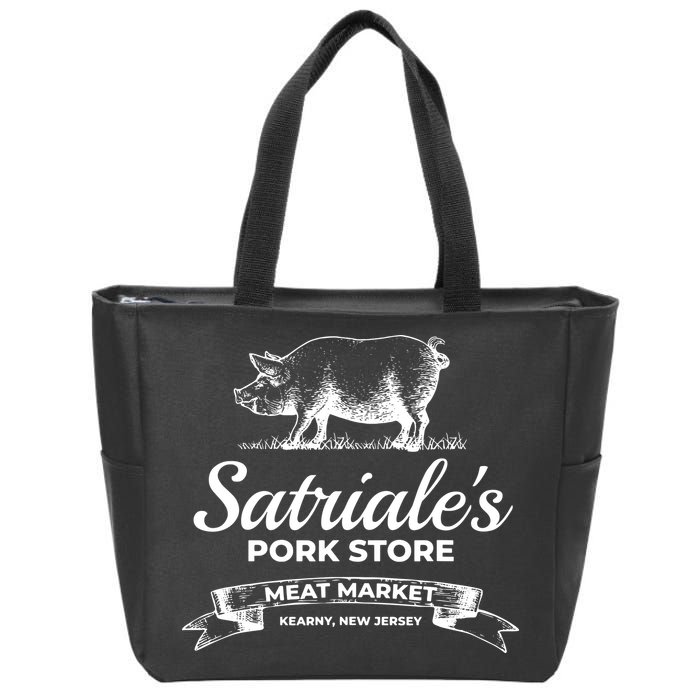 Satriales Pork Store Kearny New Jersey Zip Tote Bag