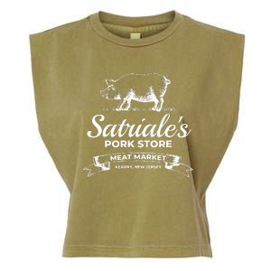 Satriales Pork Store Kearny New Jersey Garment-Dyed Women's Muscle Tee