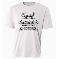 Satriales Pork Store Kearny New Jersey Cooling Performance Crew T-Shirt