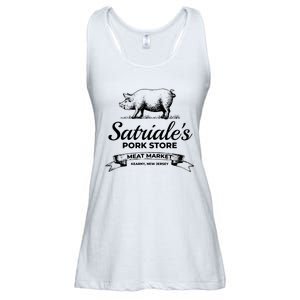 Satriales Pork Store Kearny New Jersey Ladies Essential Flowy Tank