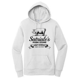 Satriales Pork Store Kearny New Jersey Women's Pullover Hoodie