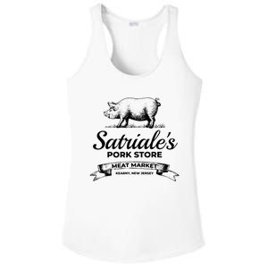 Satriales Pork Store Kearny New Jersey Ladies PosiCharge Competitor Racerback Tank