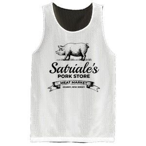 Satriales Pork Store Kearny New Jersey Mesh Reversible Basketball Jersey Tank