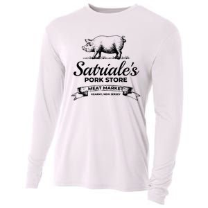 Satriales Pork Store Kearny New Jersey Cooling Performance Long Sleeve Crew