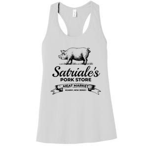 Satriales Pork Store Kearny New Jersey Women's Racerback Tank