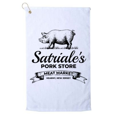 Satriales Pork Store Kearny New Jersey Golf Towel