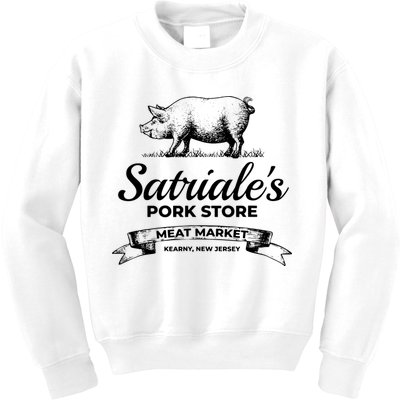 Satriales Pork Store Kearny New Jersey Kids Sweatshirt