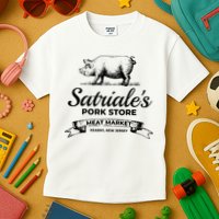 Satriales Pork Store Kearny New Jersey Kids T-Shirt